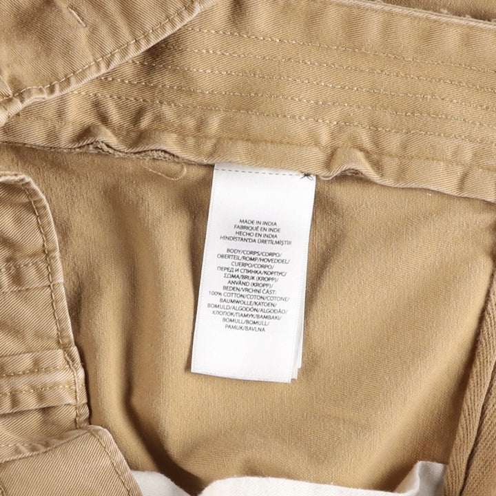 Ralph Lauren POLO RALPH LAUREN Relaxed Fit Cargo Shorts, Men's Size W37 (approx.) cotton ocher yellow type Vintage Second Hand
