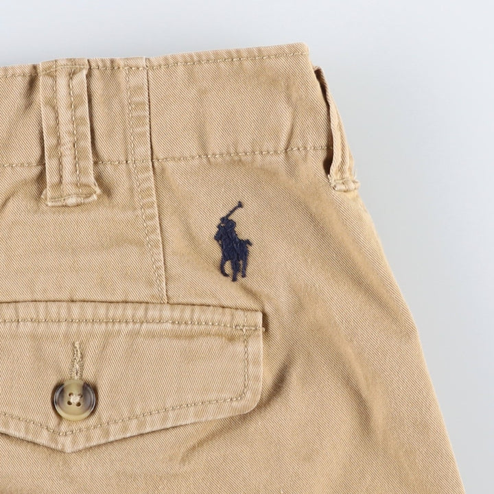 Ralph Lauren POLO RALPH LAUREN Relaxed Fit Cargo Shorts, Men's Size W37 (approx.) cotton ocher yellow type Vintage Second Hand