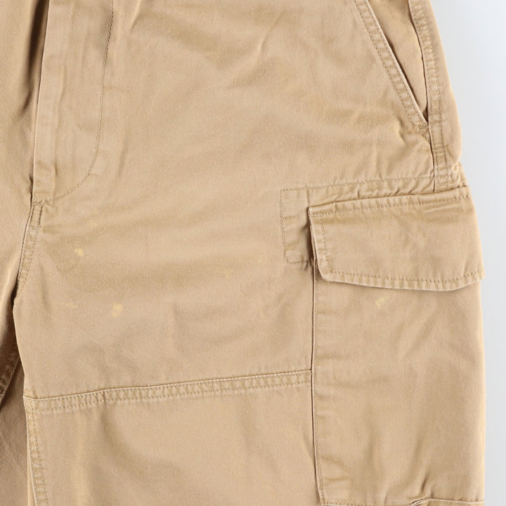 Ralph Lauren POLO RALPH LAUREN Relaxed Fit Cargo Shorts, Men's Size W37 (approx.) cotton ocher yellow type Vintage Second Hand
