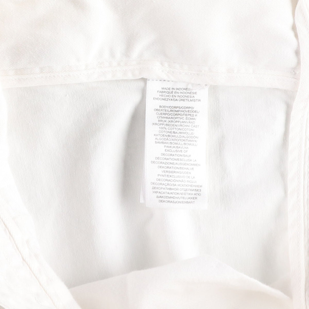 Ralph Lauren POLO RALPH LAUREN cargo shorts, men's size W36 cotton white type Vintage Second Hand