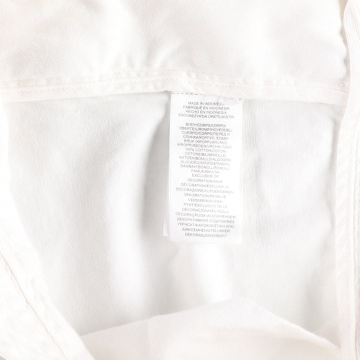 Ralph Lauren POLO RALPH LAUREN cargo shorts, men's size W36 cotton white type Vintage Second Hand