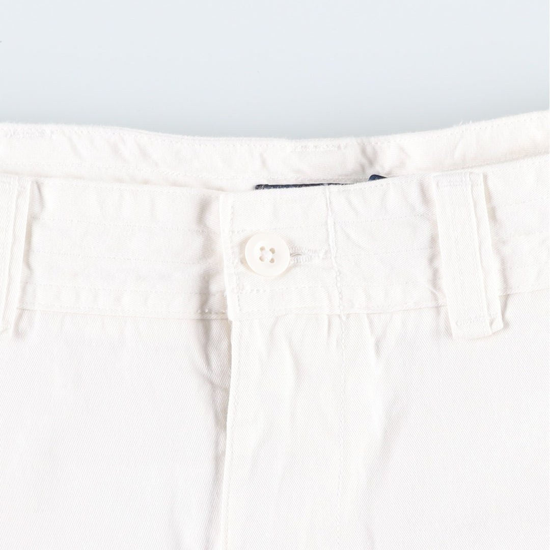 Ralph Lauren POLO RALPH LAUREN cargo shorts, men's size W36 cotton white type Vintage Second Hand