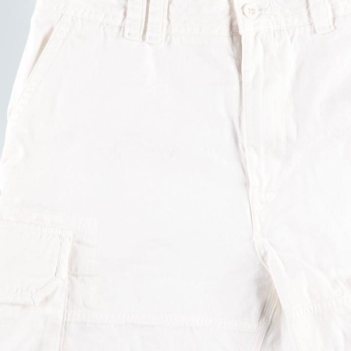 Ralph Lauren POLO RALPH LAUREN cargo shorts, men's size W36 cotton white type Vintage Second Hand
