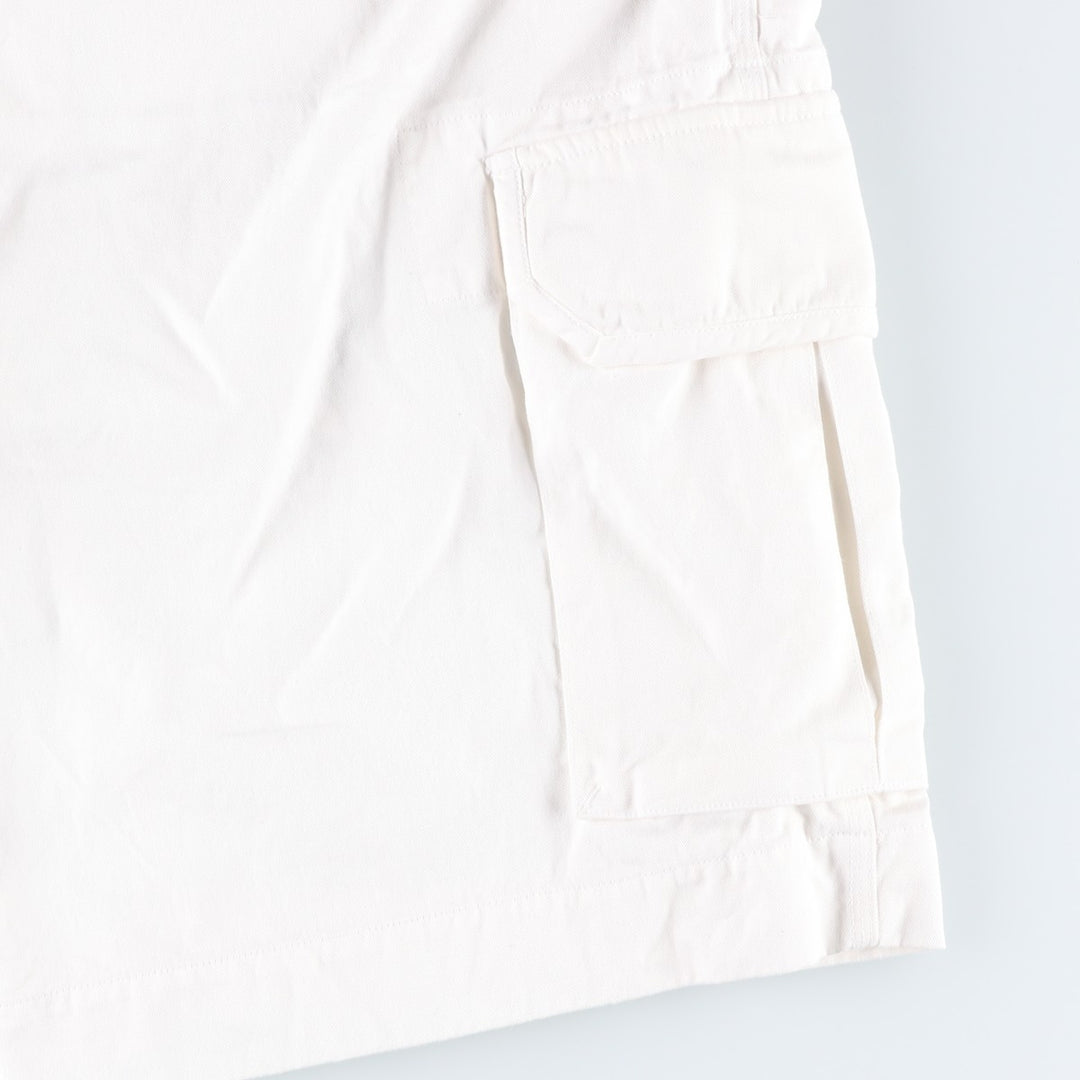 Ralph Lauren POLO RALPH LAUREN cargo shorts, men's size W36 cotton white type Vintage Second Hand