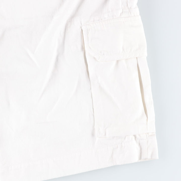 Ralph Lauren POLO RALPH LAUREN cargo shorts, men's size W36 cotton white type Vintage Second Hand