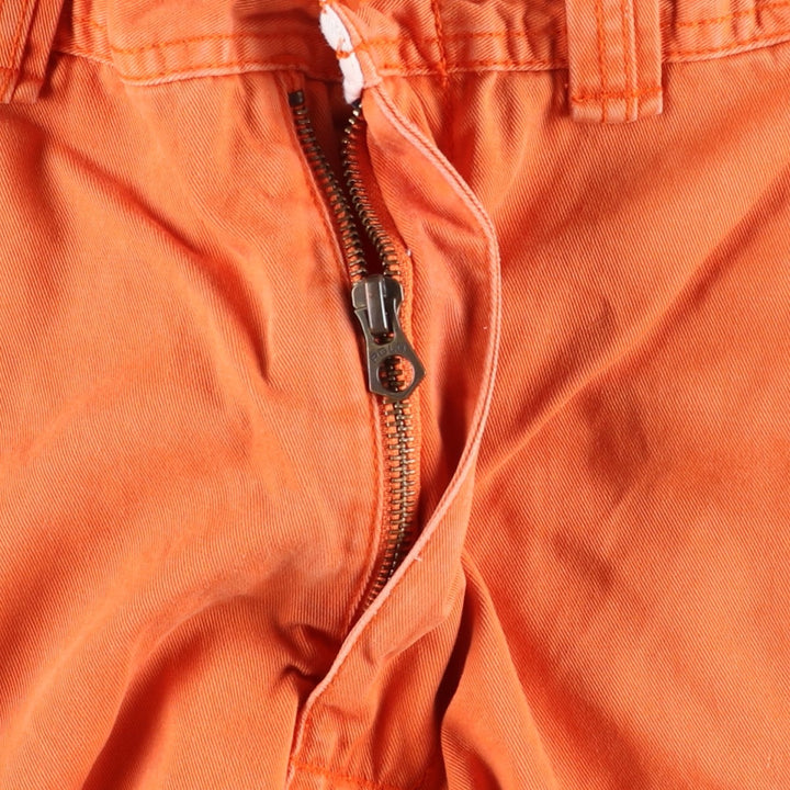 Ralph Lauren POLO by Ralph Lauren cargo shorts, short pants, men's size w32 cotton orange type Vintage Second Hand