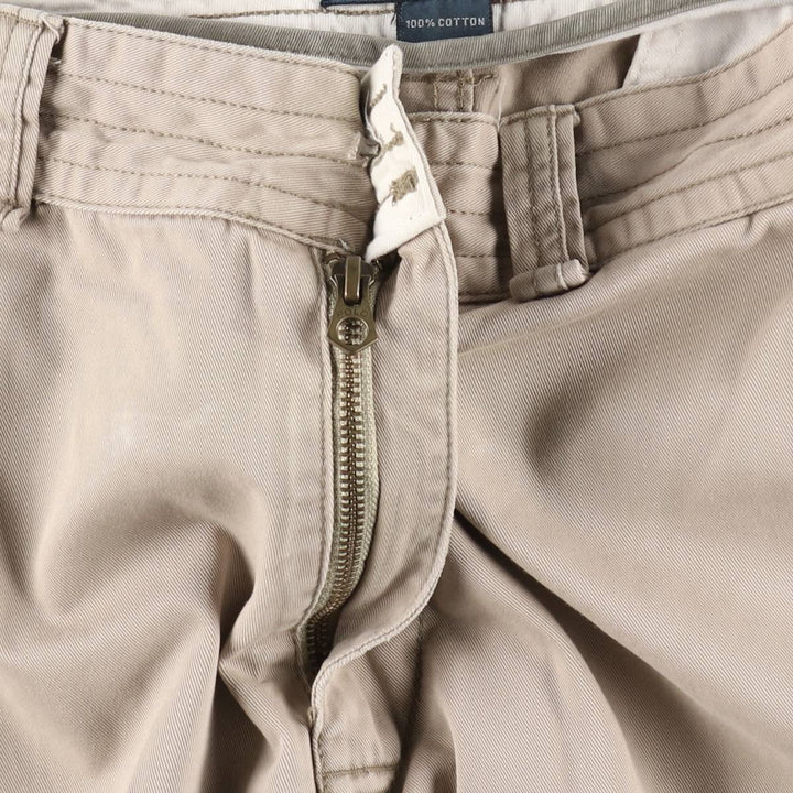 Ralph Lauren POLO by Ralph Lauren cargo shorts, half pants, men's w35 equivalent cotton Beige type Vintage Second Hand