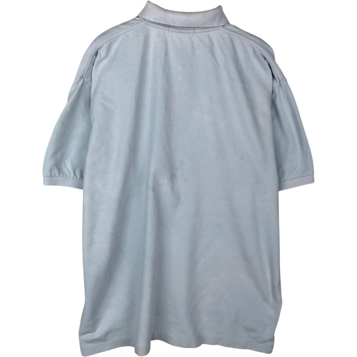 Ralph Lauren POLO by Ralph Lauren short sleeve polo shirt, men's size L unclear Blue type light blue Vintage Second Hand