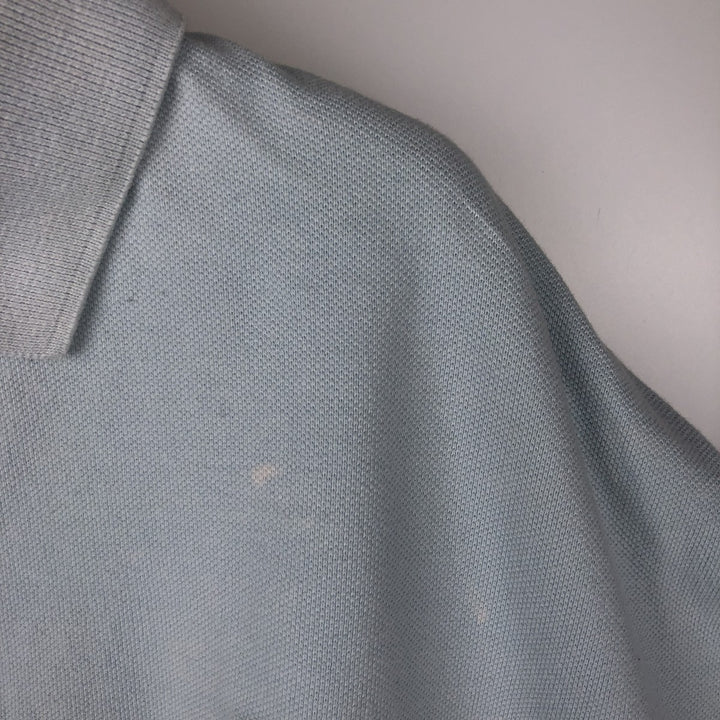 Ralph Lauren POLO by Ralph Lauren short sleeve polo shirt, men's size L unclear Blue type light blue Vintage Second Hand