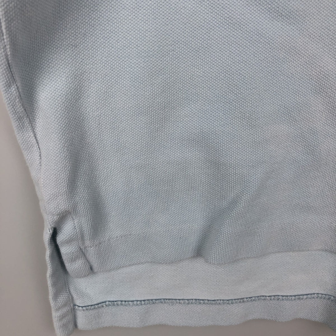 Ralph Lauren POLO by Ralph Lauren short sleeve polo shirt, men's size L unclear Blue type light blue Vintage Second Hand