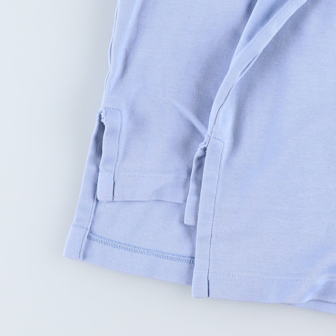 Ralph Lauren POLO by Ralph Lauren short sleeve polo shirt, men's size L cotton Blue type light blue Vintage Second Hand