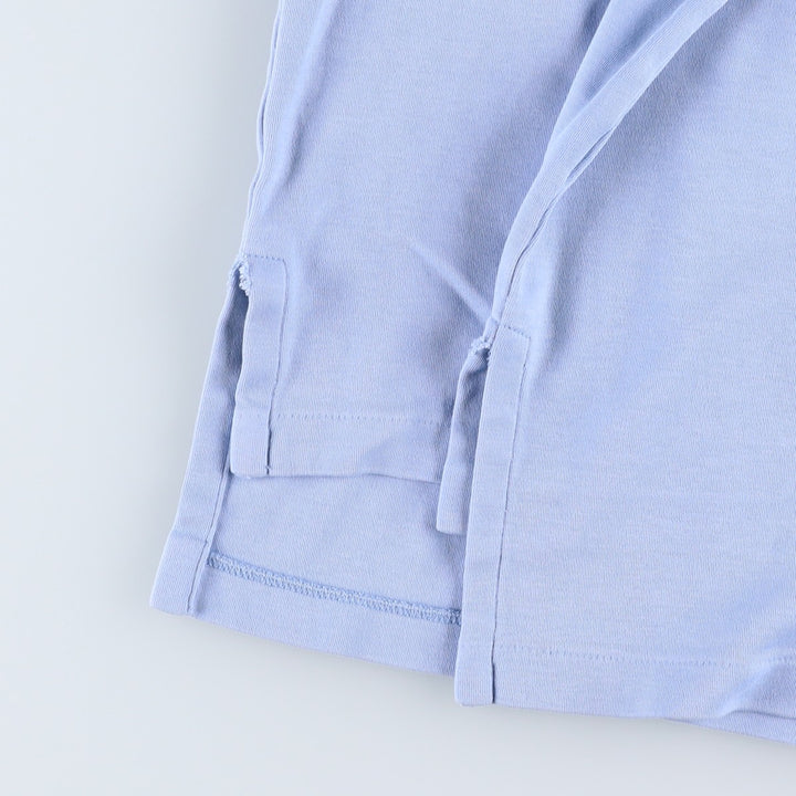 Ralph Lauren POLO by Ralph Lauren short sleeve polo shirt, men's size L cotton Blue type light blue Vintage Second Hand
