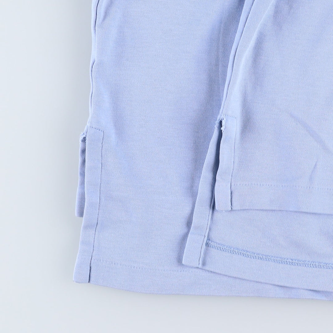Ralph Lauren POLO by Ralph Lauren short sleeve polo shirt, men's size L cotton Blue type light blue Vintage Second Hand