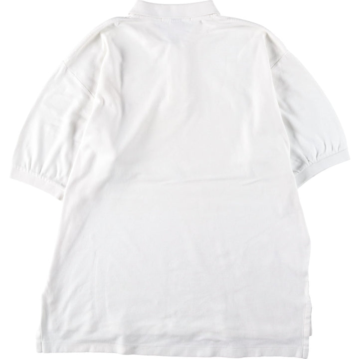 Ralph Lauren POLO by Ralph Lauren short sleeve polo shirt, men's size L cotton white type Vintage Second Hand