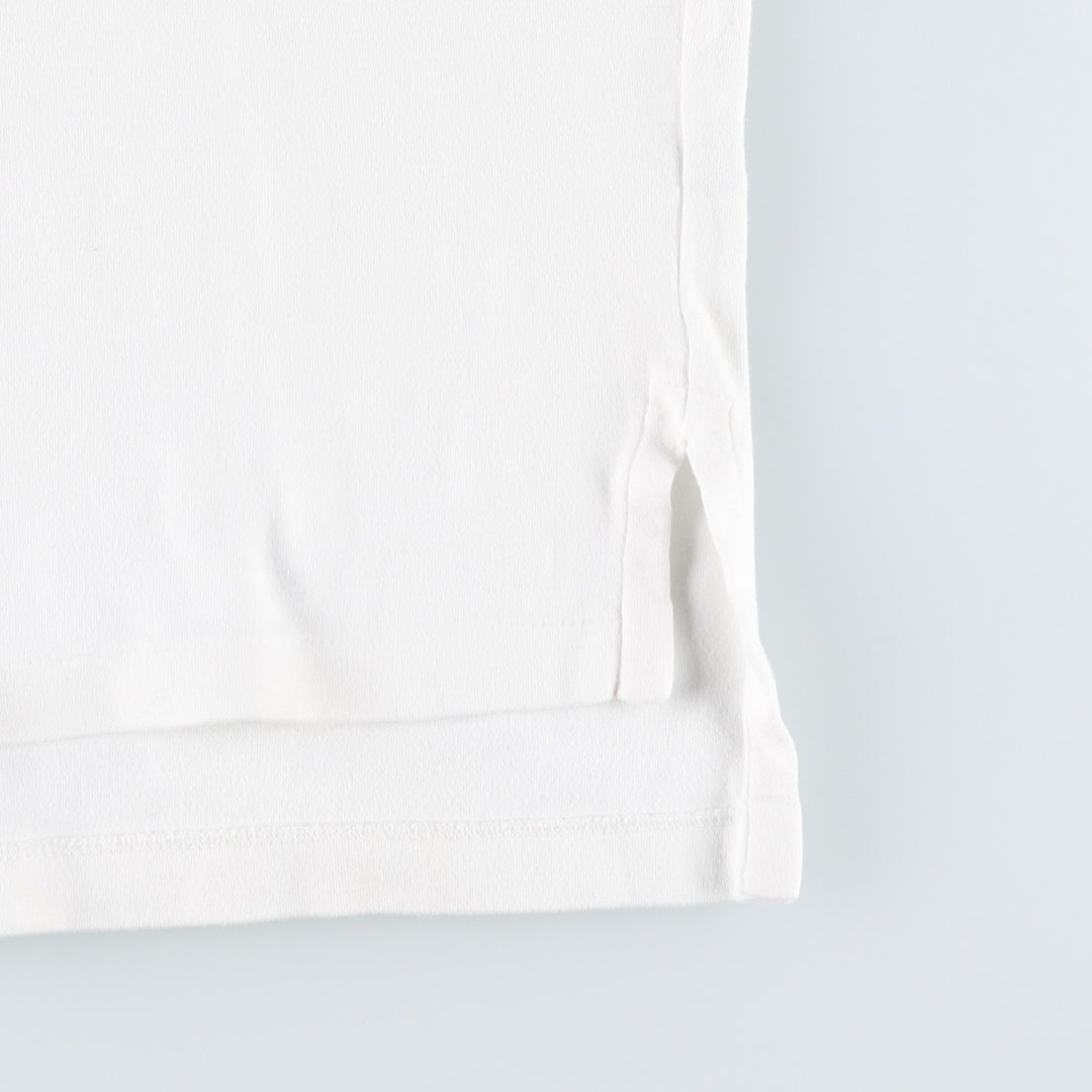 Ralph Lauren POLO by Ralph Lauren short sleeve polo shirt, men's size L cotton white type Vintage Second Hand