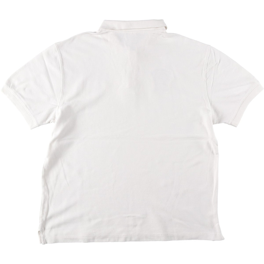 Patagonia Organic Cotton Short-Sleeve Polo Shirt (52826SP13), Men's Size L (approx.) cotton white type Vintage Second Hand