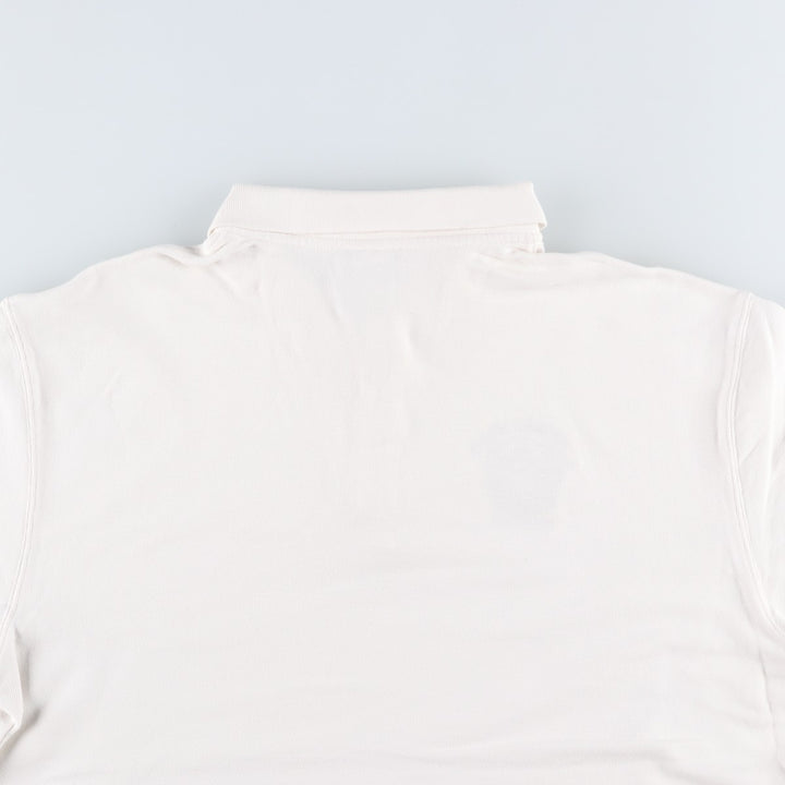 Patagonia Organic Cotton Short-Sleeve Polo Shirt (52826SP13), Men's Size L (approx.) cotton white type Vintage Second Hand