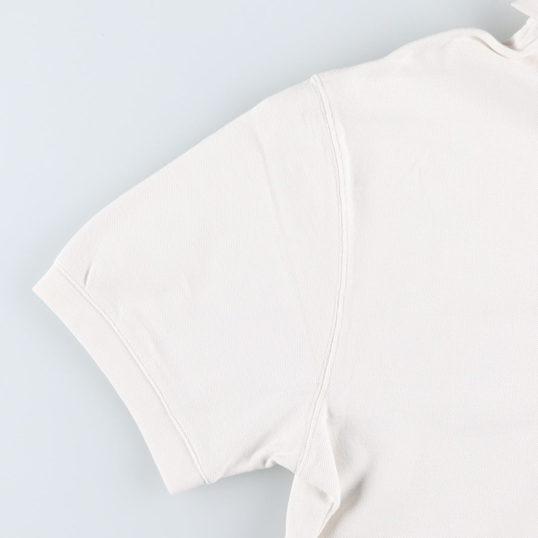 Patagonia Organic Cotton Short-Sleeve Polo Shirt (52826SP13), Men's Size L (approx.) cotton white type Vintage Second Hand