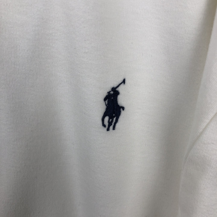 Ralph Lauren POLO by Ralph Lauren short sleeve polo shirt, men's XL size cotton white type Vintage Second Hand