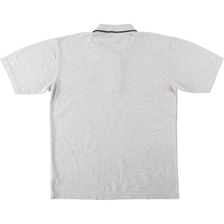 UMBRO short sleeve polo shirt, men's size M polyester gray type Vintage Second Hand