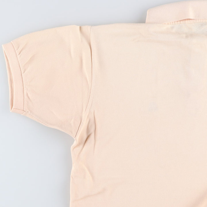 Brooks Brothers Golden Fleece Short-Sleeve Polo Shirt, Men's Size L (approx.) cotton Beige type Vintage Second Hand