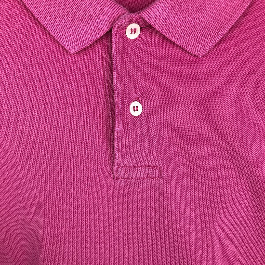 90'S GAP Old Gap Short-Sleeve Polo Shirt, Men's Size M (Equivalent), Vintage cotton purple type Vintage Second Hand