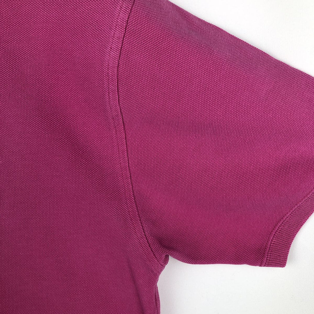 90'S GAP Old Gap Short-Sleeve Polo Shirt, Men's Size M (Equivalent), Vintage cotton purple type Vintage Second Hand