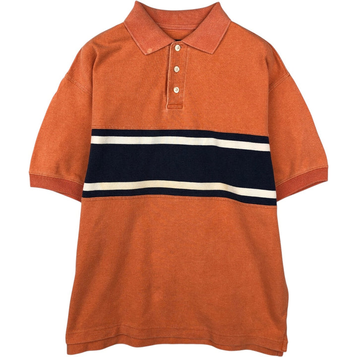 90'S GAP Old Gap Short-Sleeve Polo Shirt, Men's Size M (Equivalent), Vintage cotton orange type Vintage Second Hand