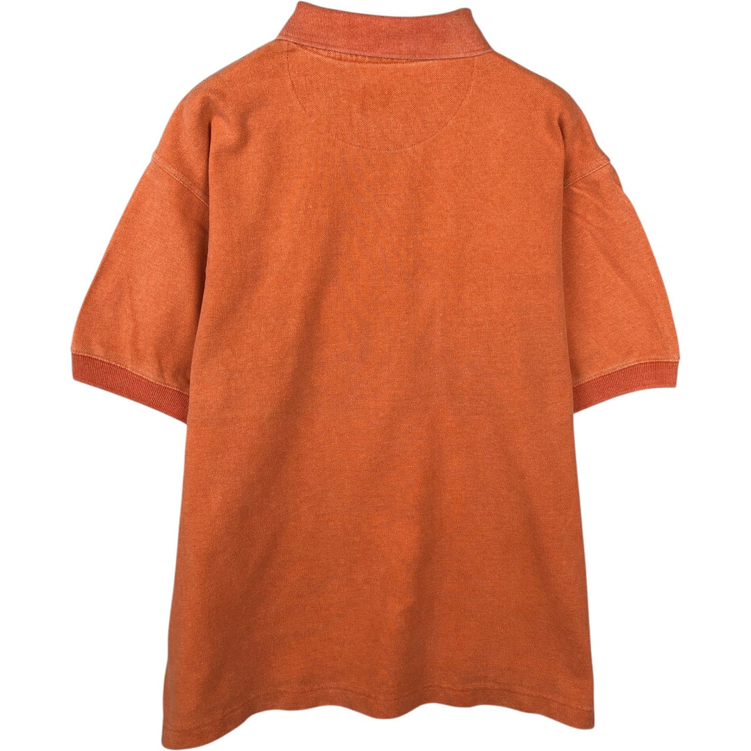 90'S GAP Old Gap Short-Sleeve Polo Shirt, Men's Size M (Equivalent), Vintage cotton orange type Vintage Second Hand