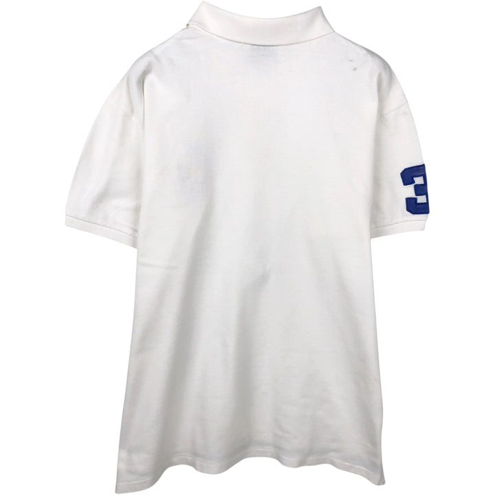 Ralph Lauren POLO by Ralph Lauren CUSTOM FIT Big Pony Short Sleeve Polo Shirt Men's XL cotton white type Vintage Second Hand