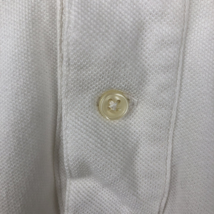Ralph Lauren POLO by Ralph Lauren CUSTOM FIT Big Pony Short Sleeve Polo Shirt Men's XL cotton white type Vintage Second Hand