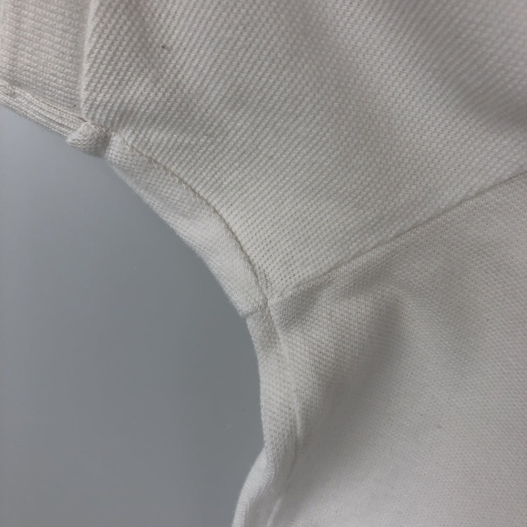 Ralph Lauren POLO by Ralph Lauren CUSTOM FIT Big Pony Short Sleeve Polo Shirt Men's XL cotton white type Vintage Second Hand