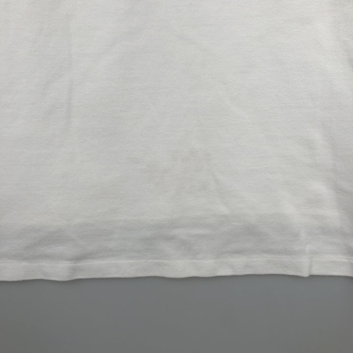 Ralph Lauren POLO by Ralph Lauren Double Pony Short Sleeve Polo Shirt Men's XL cotton white type Vintage Second Hand