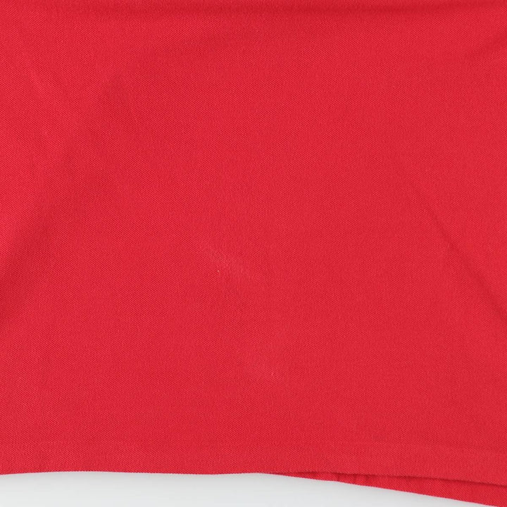 Ralph Lauren POLO RALPH LAUREN CLASSIC FIT short sleeve polo shirt, men's size M cotton red type Vintage Second Hand