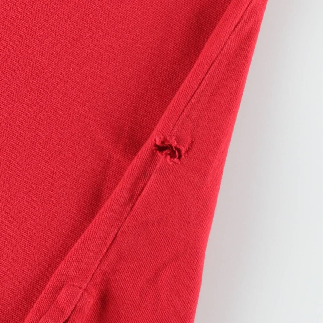 Ralph Lauren POLO RALPH LAUREN CLASSIC FIT short sleeve polo shirt, men's size M cotton red type Vintage Second Hand