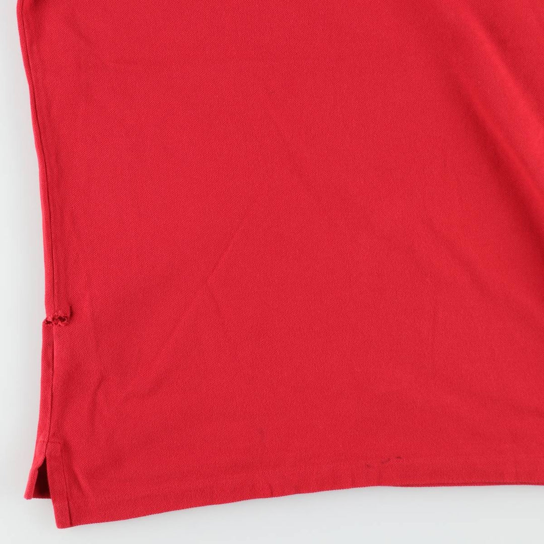 Ralph Lauren POLO RALPH LAUREN CLASSIC FIT short sleeve polo shirt, men's size M cotton red type Vintage Second Hand