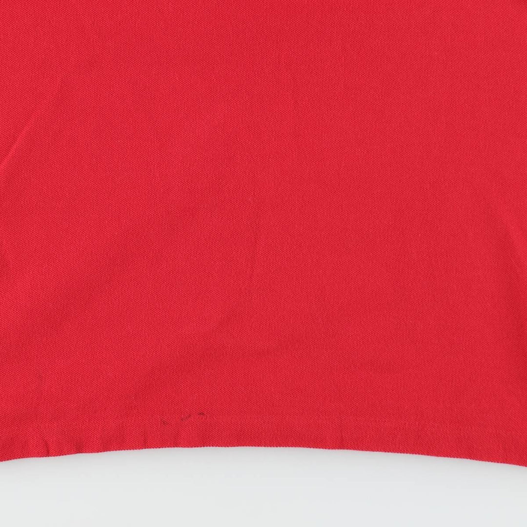 Ralph Lauren POLO RALPH LAUREN CLASSIC FIT short sleeve polo shirt, men's size M cotton red type Vintage Second Hand