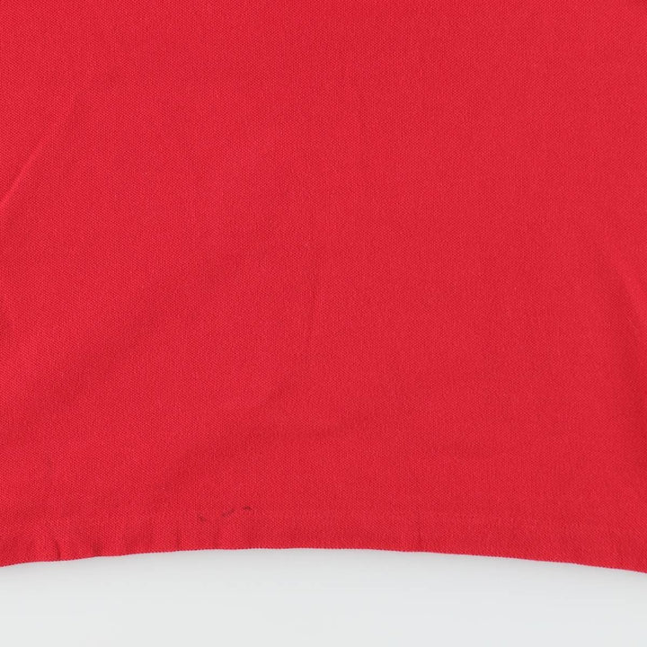Ralph Lauren POLO RALPH LAUREN CLASSIC FIT short sleeve polo shirt, men's size M cotton red type Vintage Second Hand