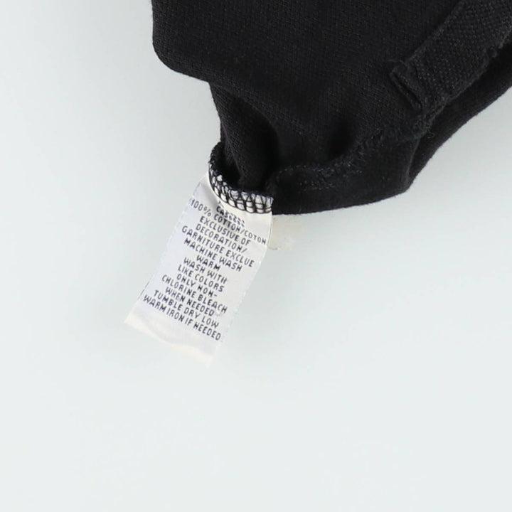 Ralph Lauren POLO RALPH LAUREN CLASSIC FIT short sleeve polo shirt men's XL equivalent cotton black type Vintage Second Hand