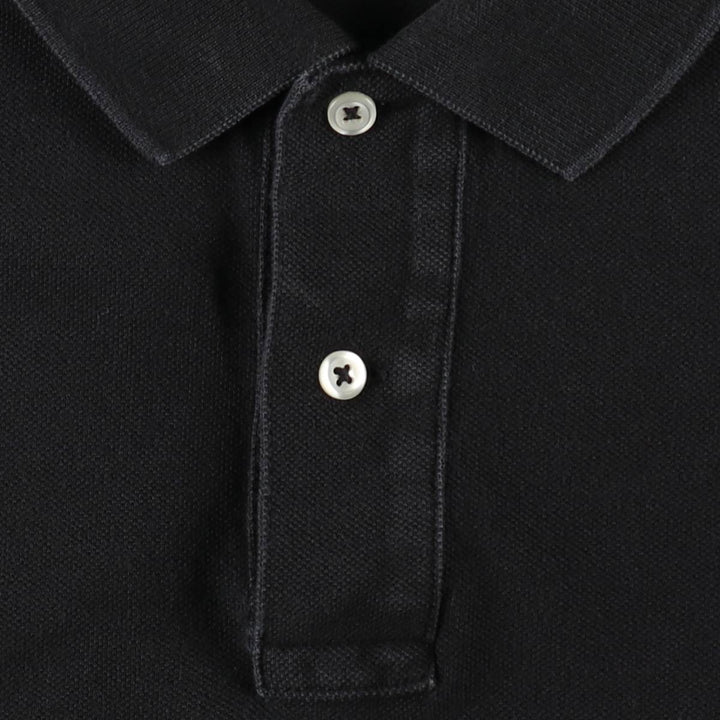 Ralph Lauren POLO RALPH LAUREN CLASSIC FIT short sleeve polo shirt men's XL equivalent cotton black type Vintage Second Hand