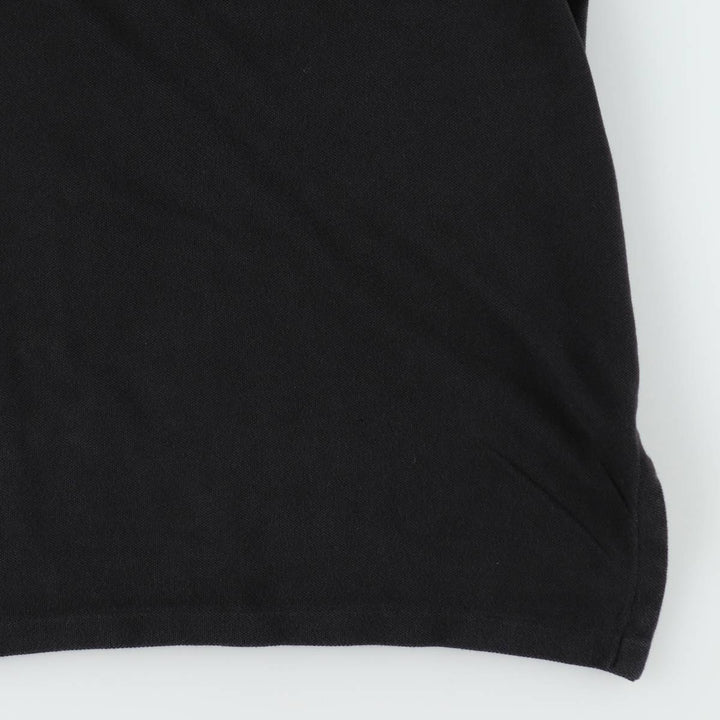 Ralph Lauren POLO RALPH LAUREN CLASSIC FIT short sleeve polo shirt men's XL equivalent cotton black type Vintage Second Hand