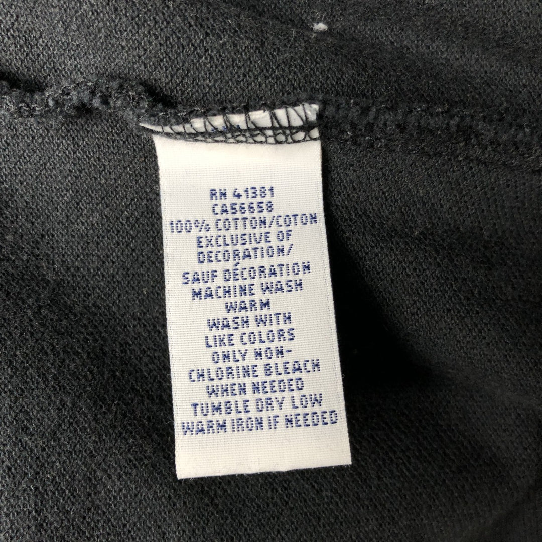Ralph Lauren POLO RALPH LAULEN CUSTOM FIT Short-Sleeve Polo Shirt, Men's Size XL (approx.) cotton black type Vintage Second Hand