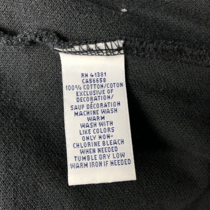 Ralph Lauren POLO RALPH LAULEN CUSTOM FIT Short-Sleeve Polo Shirt, Men's Size XL (approx.) cotton black type Vintage Second Hand