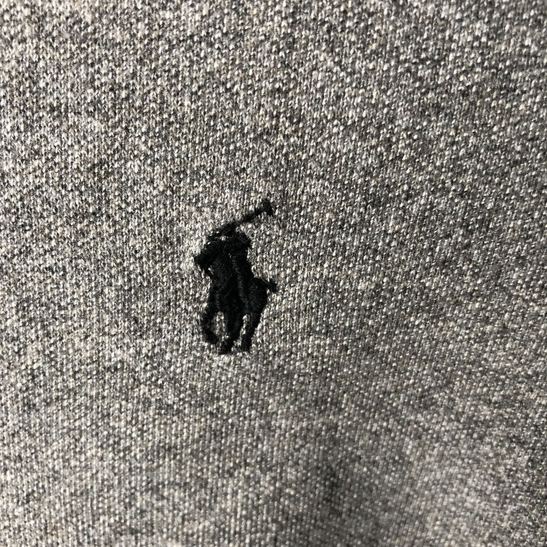 Ralph Lauren POLO RALPH LAUREN CLASSIC FIT short sleeve polo shirt men's size S cotton gray type Vintage Second Hand
