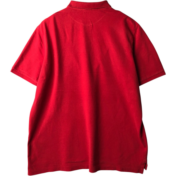 Ralph Lauren POLO RALPH LAUREN CLASSIC FIT short sleeve polo shirt men's XL equivalent cotton red type Vintage Second Hand