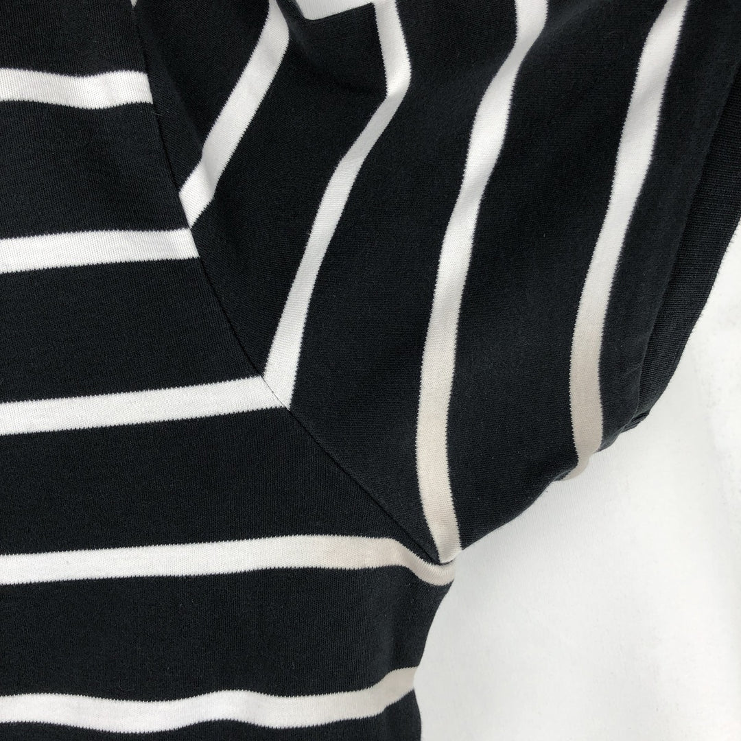 Ralph Lauren POLO RALPH LAUREN Short Sleeve Striped Polo Shirt Men's Size L cotton black type Vintage Second Hand