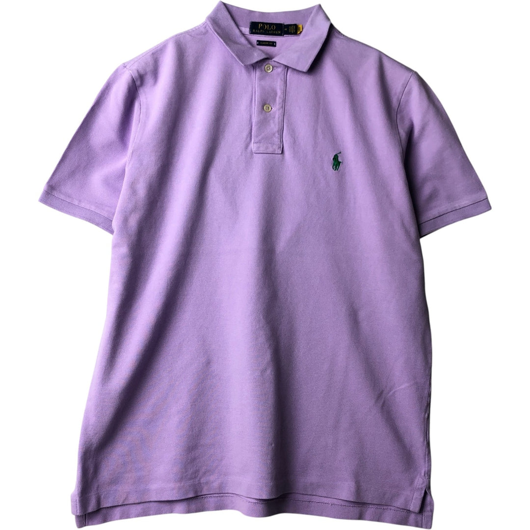 Ralph Lauren POLO RALPH LAUREN CLASSIC FIT Men's Size M (equivalent) cotton purple type Vintage Second Hand