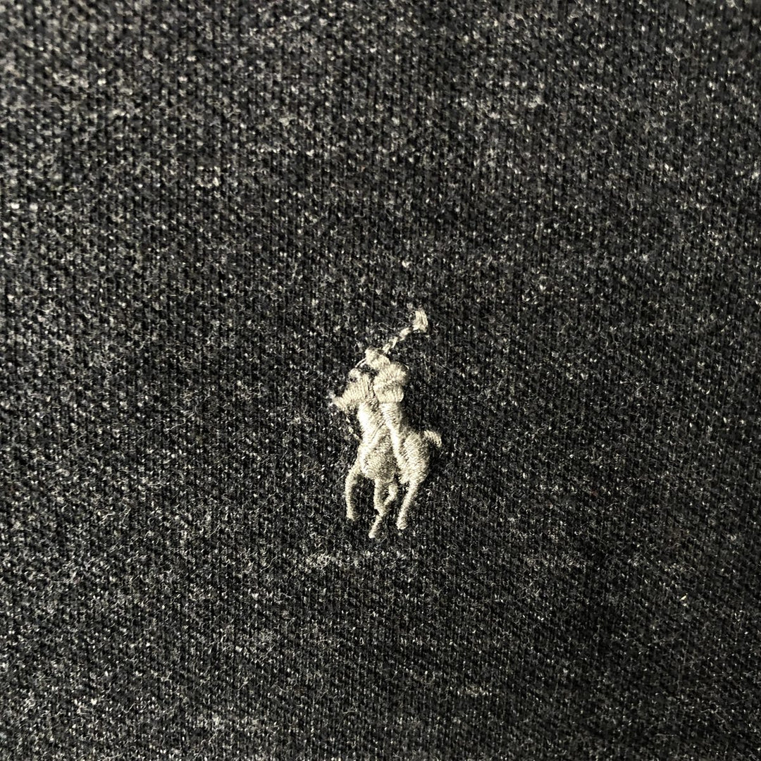 Ralph Lauren POLO RALPH LAUREN CLASSIC FIT short sleeve polo shirt men's XL equivalent cotton Charcoal Vintage Second Hand