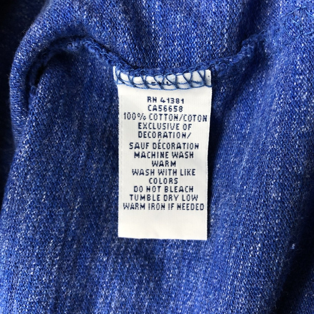 Ralph Lauren POLO RALPH LAUREN CUSTOM FIT short sleeve polo shirt men's M equivalent cotton blue type Vintage Second Hand
