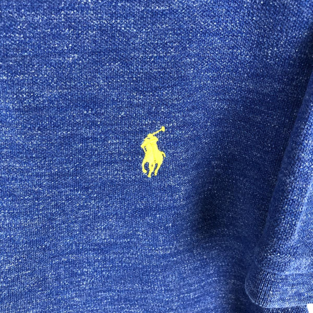 Ralph Lauren POLO RALPH LAUREN CUSTOM FIT short sleeve polo shirt men's M equivalent cotton blue type Vintage Second Hand